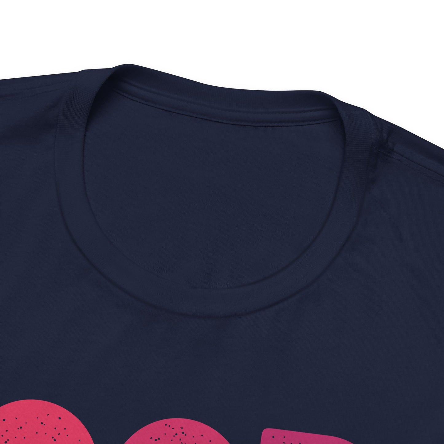 God is Good with pink hues (Bella Canvas 3001 T-Shirt) for women and men