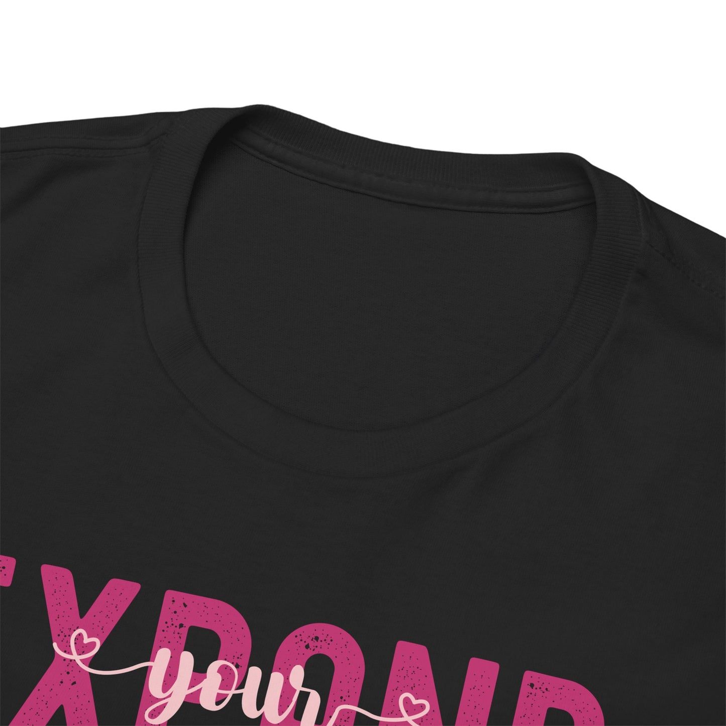 Expand Your Perspective Expand Your World with pink hues (Gildan 5000 T-Shirt) for women and men