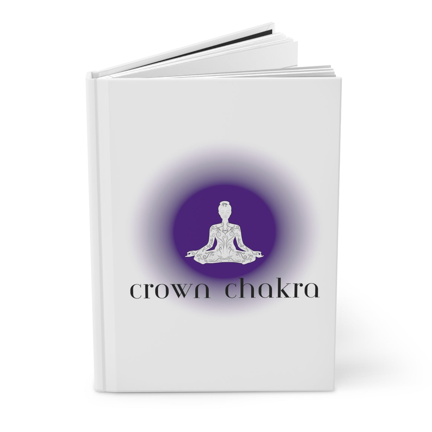 Crown Chakra Hardcover Journal