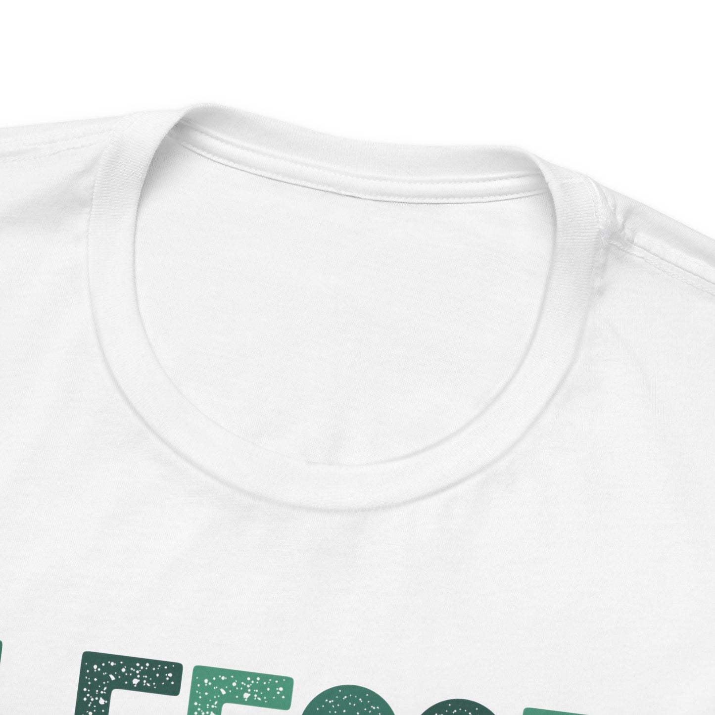 Blessed Beyond Measure with green hues (Bella Canvas 3001 T-Shirt) for women and me