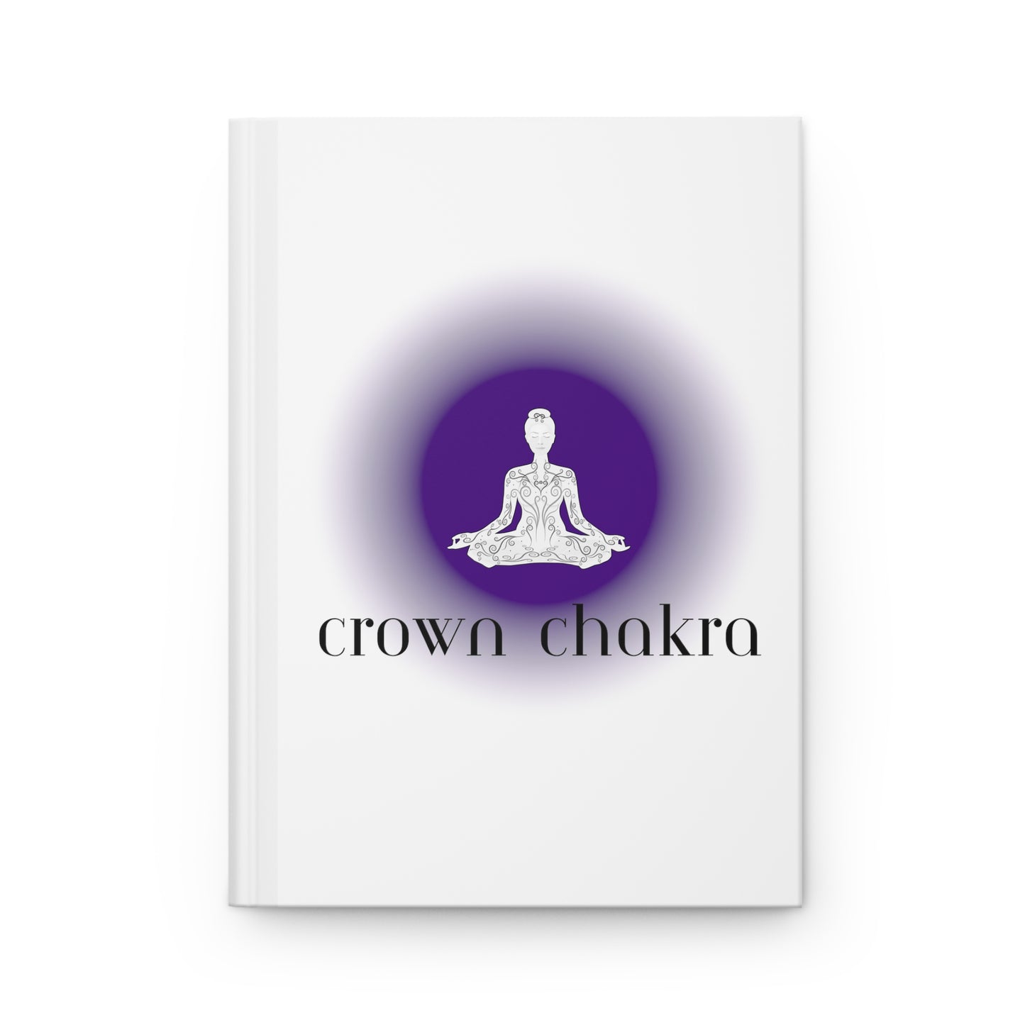 Crown Chakra Hardcover Journal