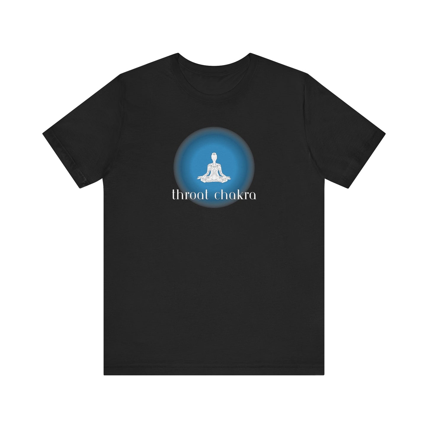 Chakras-Throat Chakra (Bella Canvas 3001 T-Shirt) for women and men