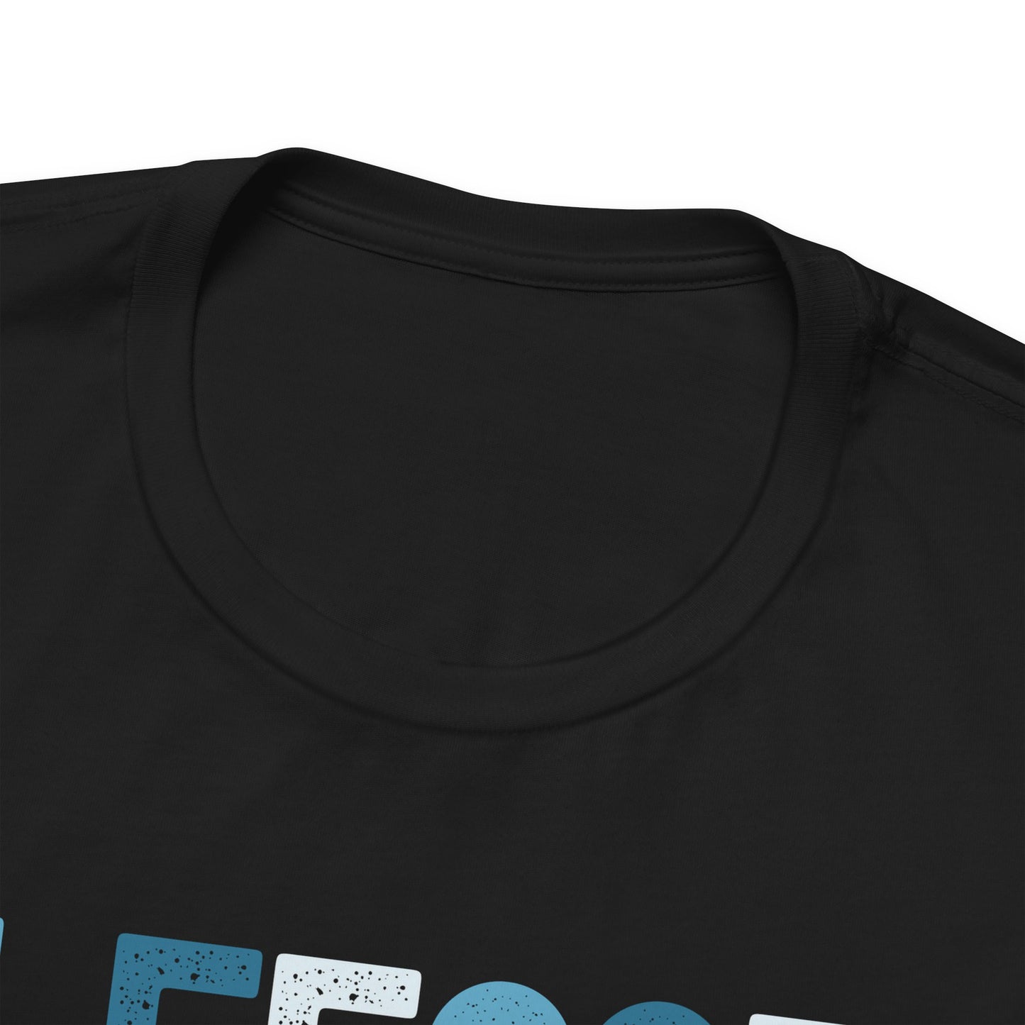 Blessed Beyond Measure with blue hues (Bella Canvas 3001 T-Shirt) for women and men