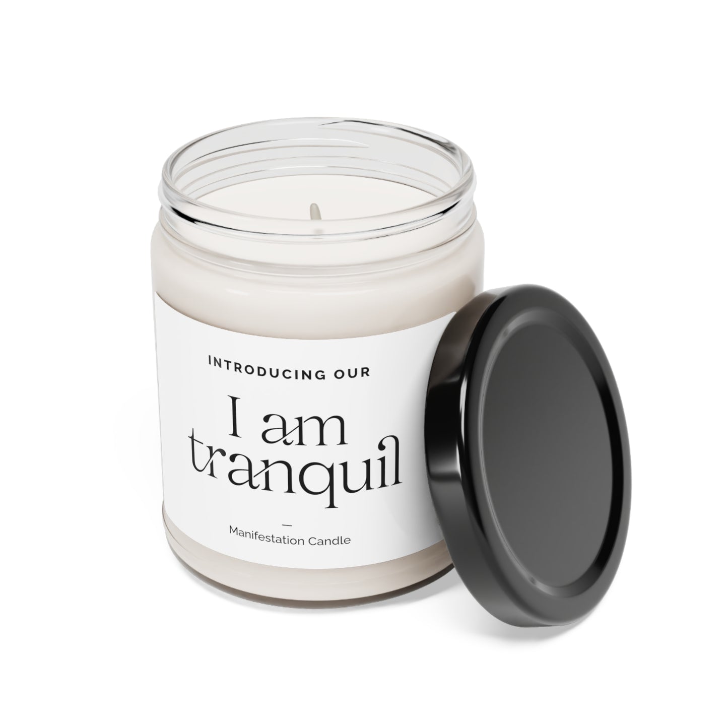 "I Am Tranquil"  Manifestation Scented Soy Candle, 9oz